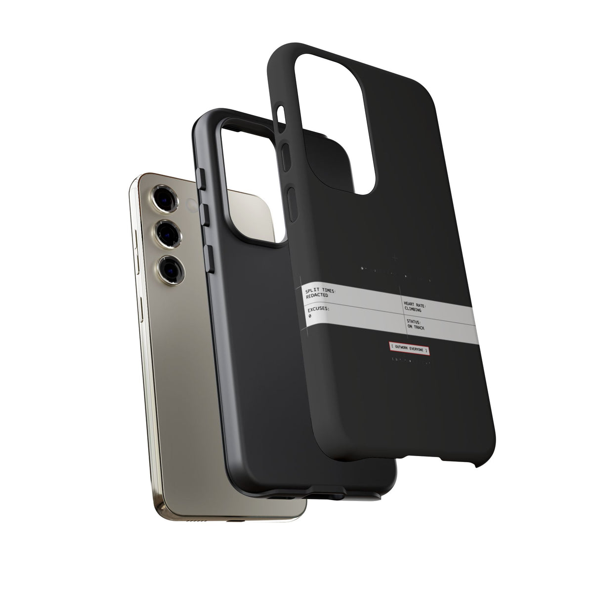 Split Times Redacted — Samsung Galaxy Tough Case