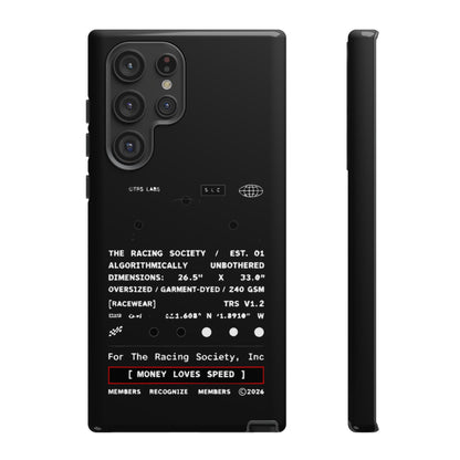Money Loves Speed Spec — Samsung Galaxy Tough Case