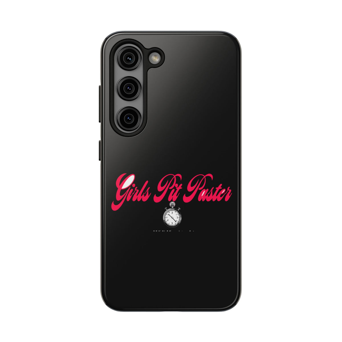 Girls Pit Faster Stopwatch — iPhone Tough Case