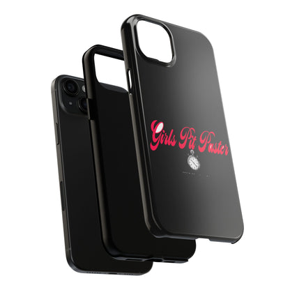 Girls Pit Faster Stopwatch — iPhone Tough Case