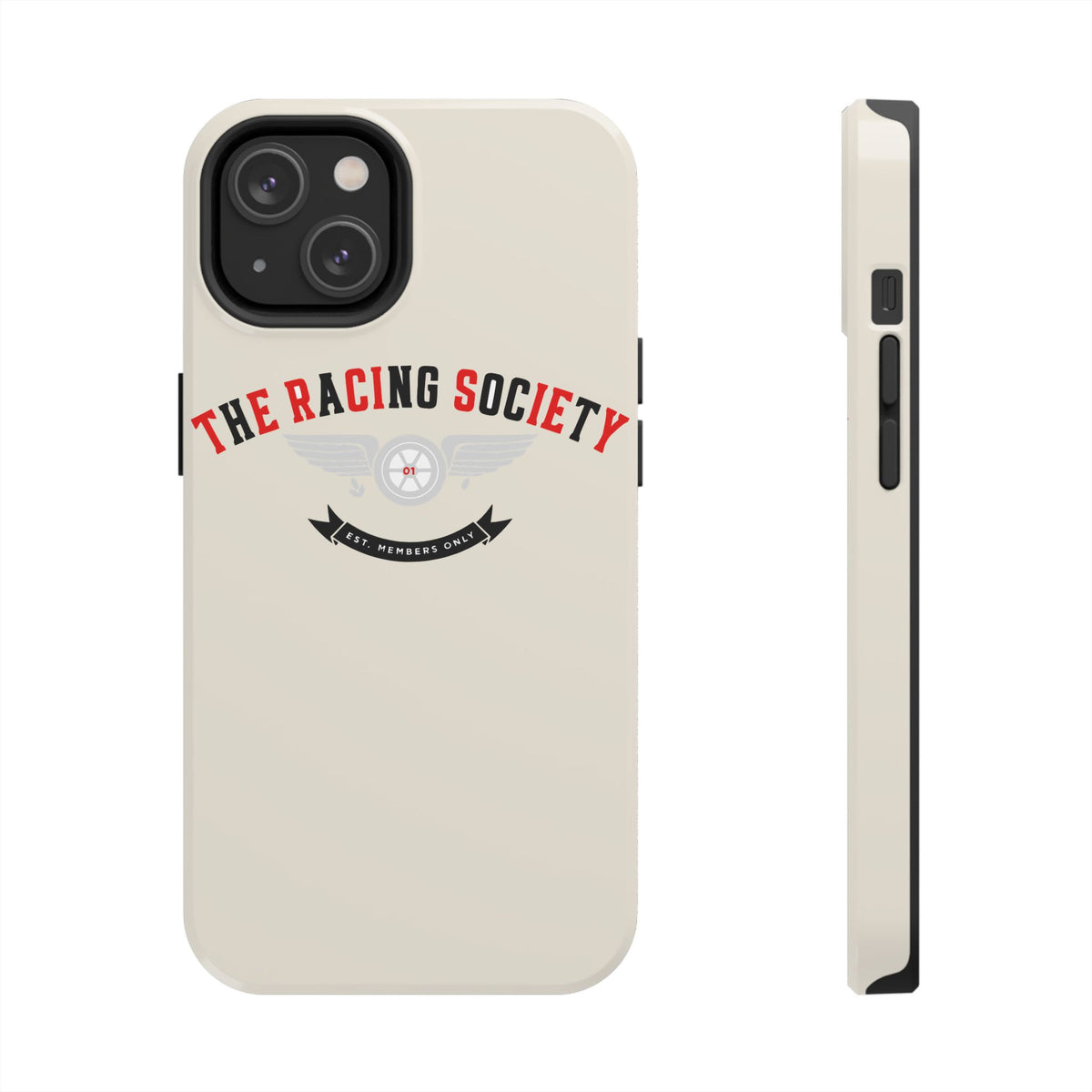 Racing Society Crest — iPhone Tough Case