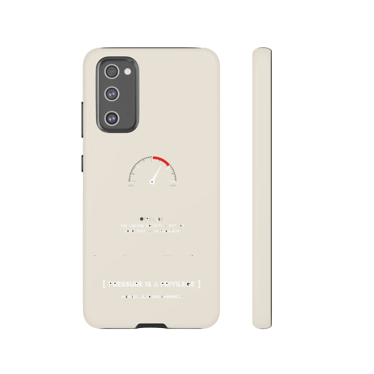 Pressure Is A Privilege — Samsung Galaxy Tough Case