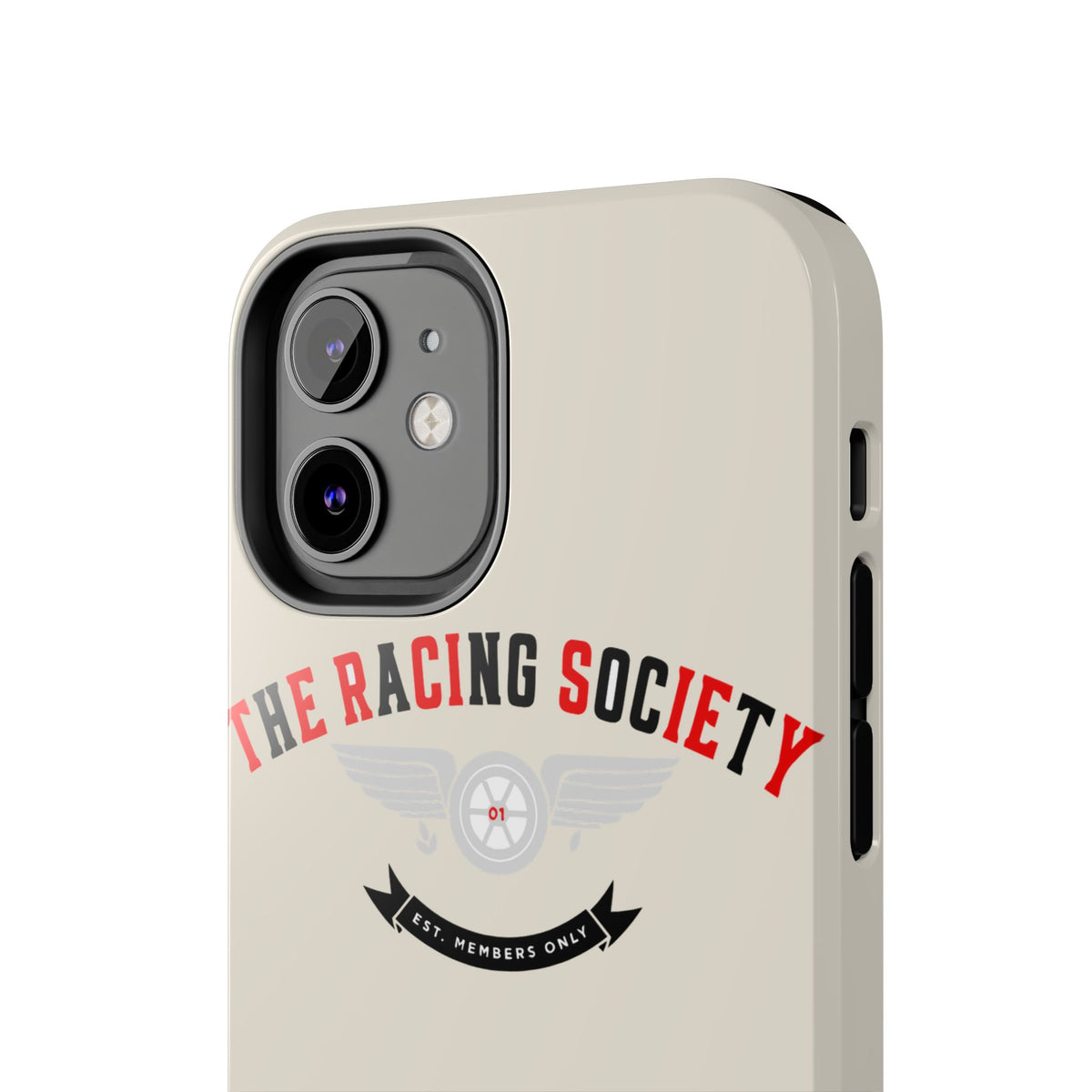 Racing Society Crest — iPhone Tough Case