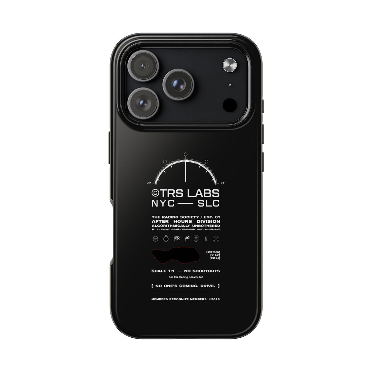 No One's Coming. Drive. — iPhone Tough Case