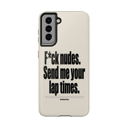 Send Me Your Lap Times — iPhone Tough Case