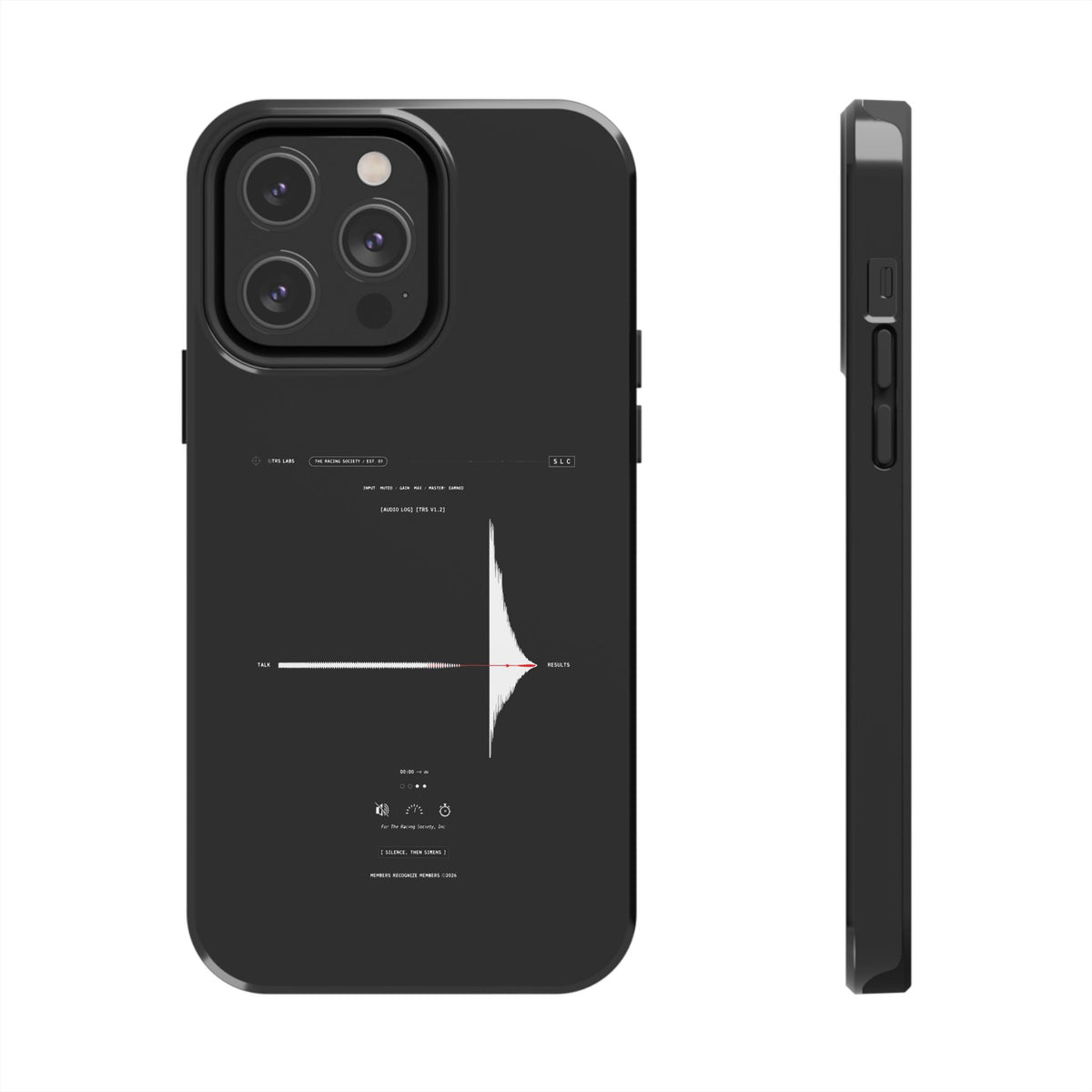 Silence, Then Sirens — iPhone Tough Case