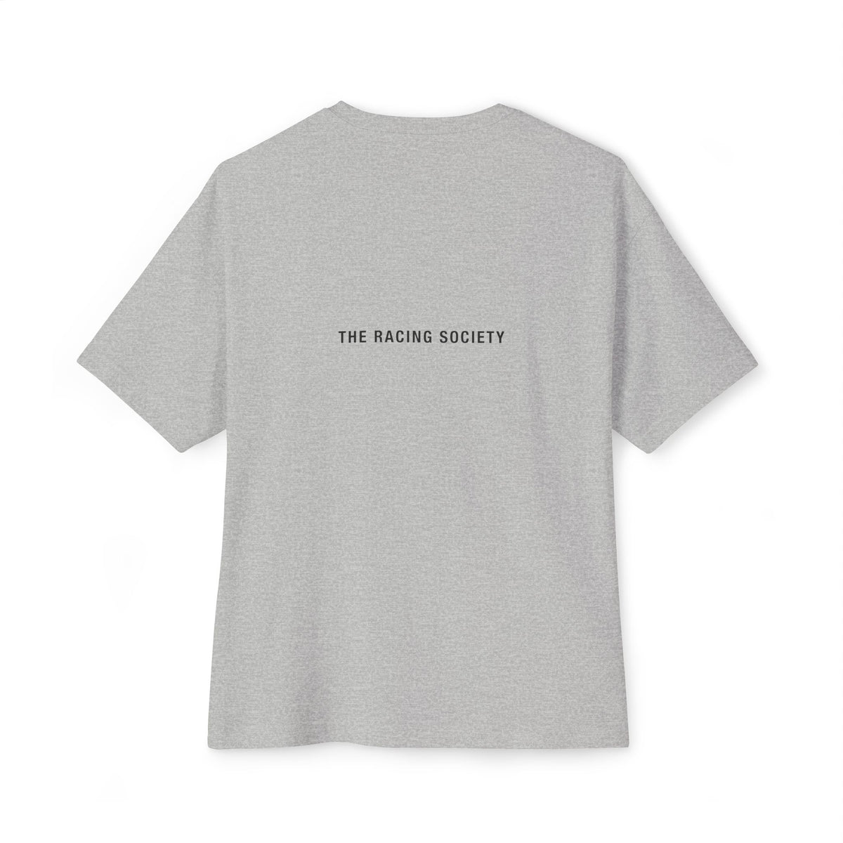 Racing Society Wordmark — Oversized Boxy Tee