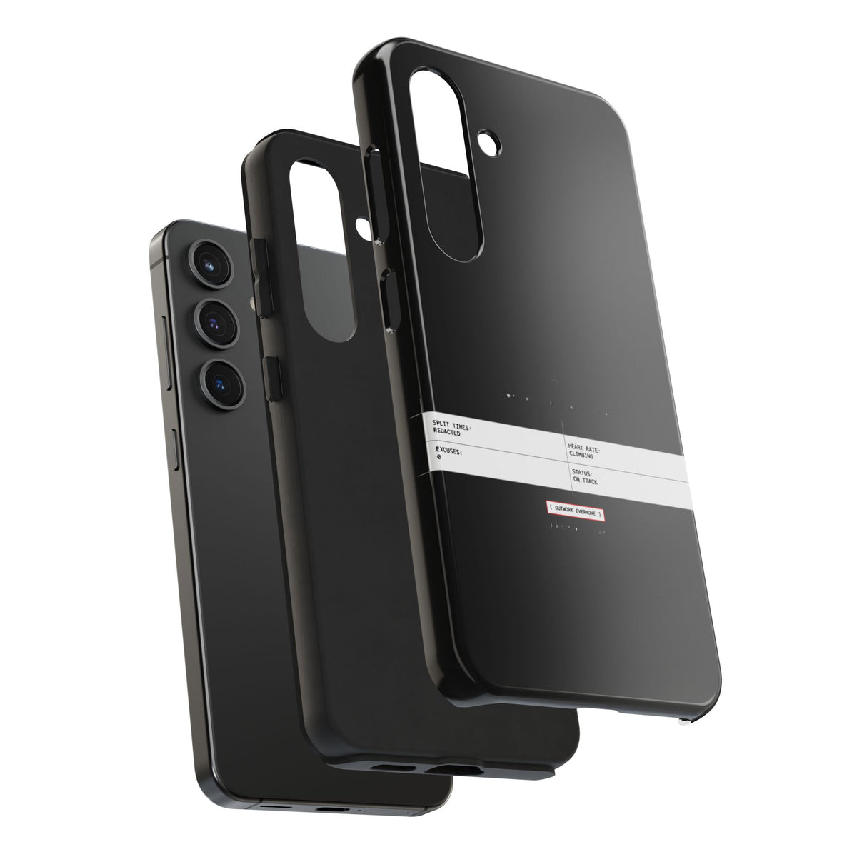 Split Times Redacted — iPhone Tough Case