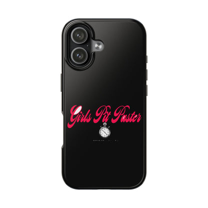 Girls Pit Faster Stopwatch — iPhone Tough Case