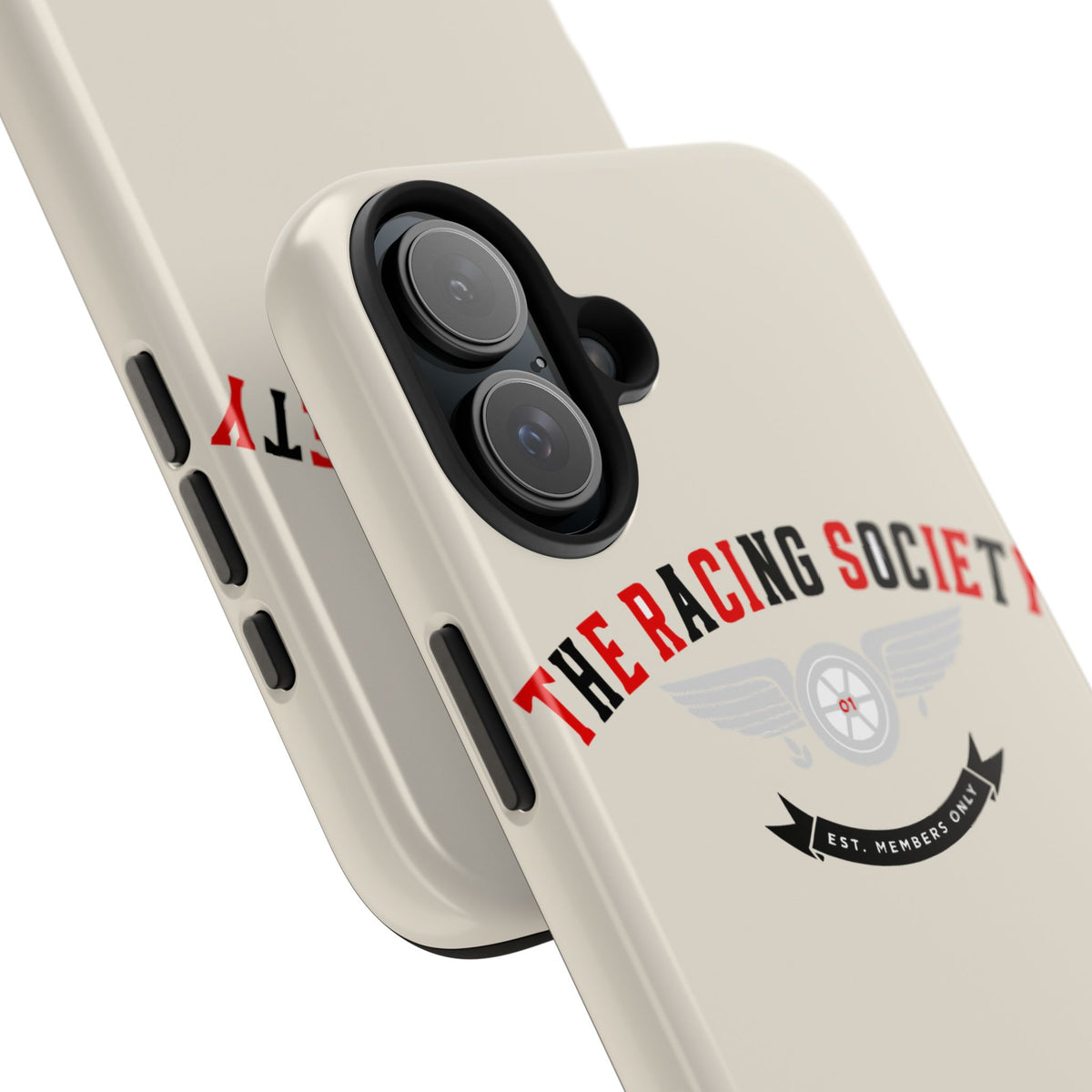 Racing Society Crest — iPhone Tough Case