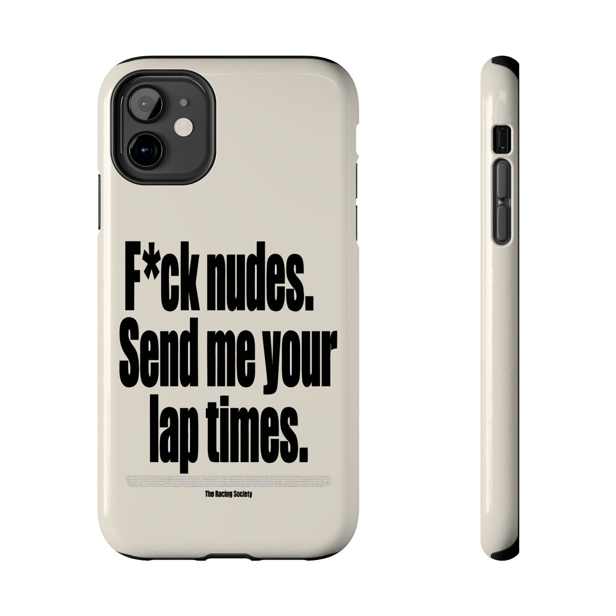 Send Me Your Lap Times — iPhone Tough Case