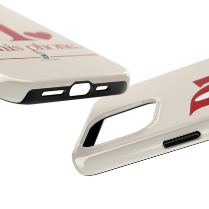 P1 In His Phone — iPhone Tough Case
