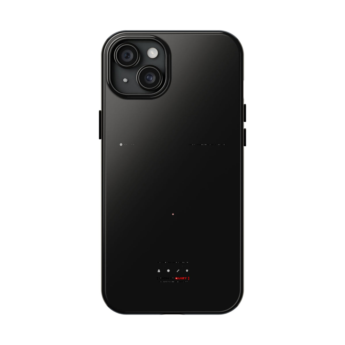 Rich Is Quiet — iPhone Tough Case
