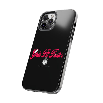 Girls Pit Faster Stopwatch — iPhone Tough Case