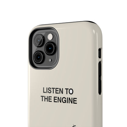 Listen To The Engine, Not The News — iPhone Tough Case