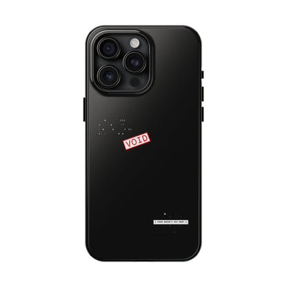 Fear Doesn't Pay Rent — iPhone Tough Case