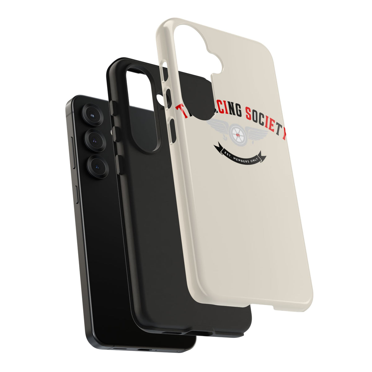Racing Society Crest — iPhone Tough Case