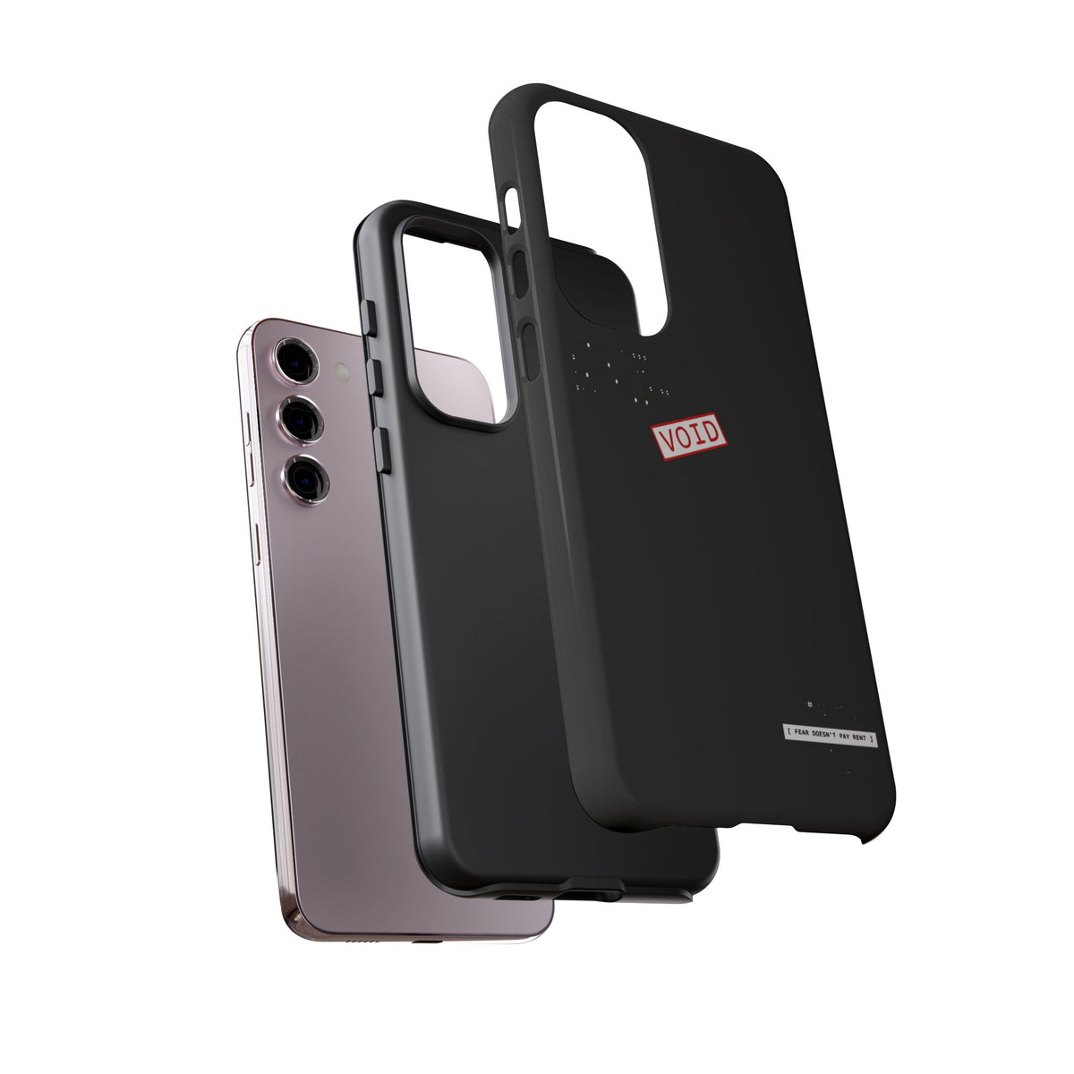 Fear Doesn't Pay Rent — Samsung Galaxy Tough Case
