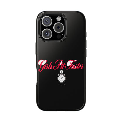 Girls Pit Faster — iPhone Tough Case
