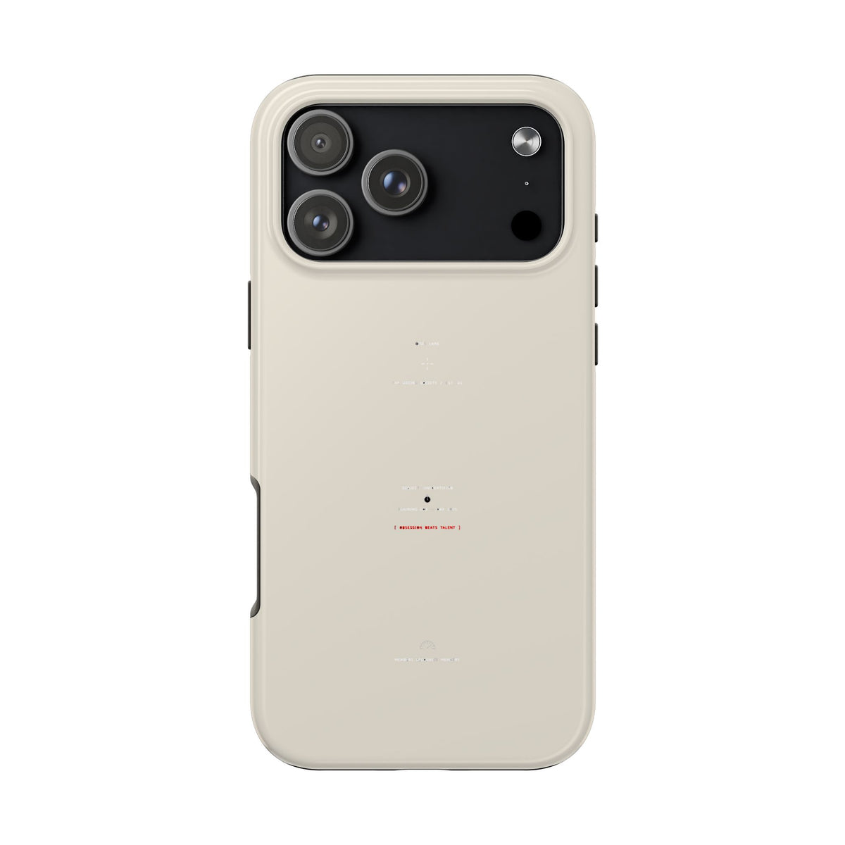 Obsession Has A Spine — iPhone Tough Case