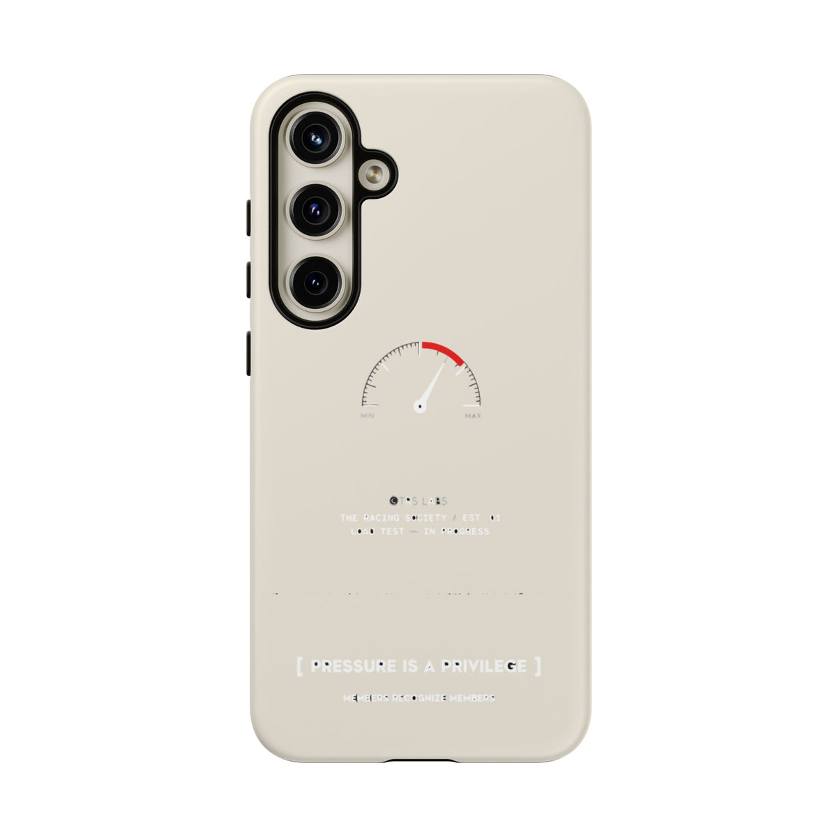 Pressure Is A Privilege — Samsung Galaxy Tough Case