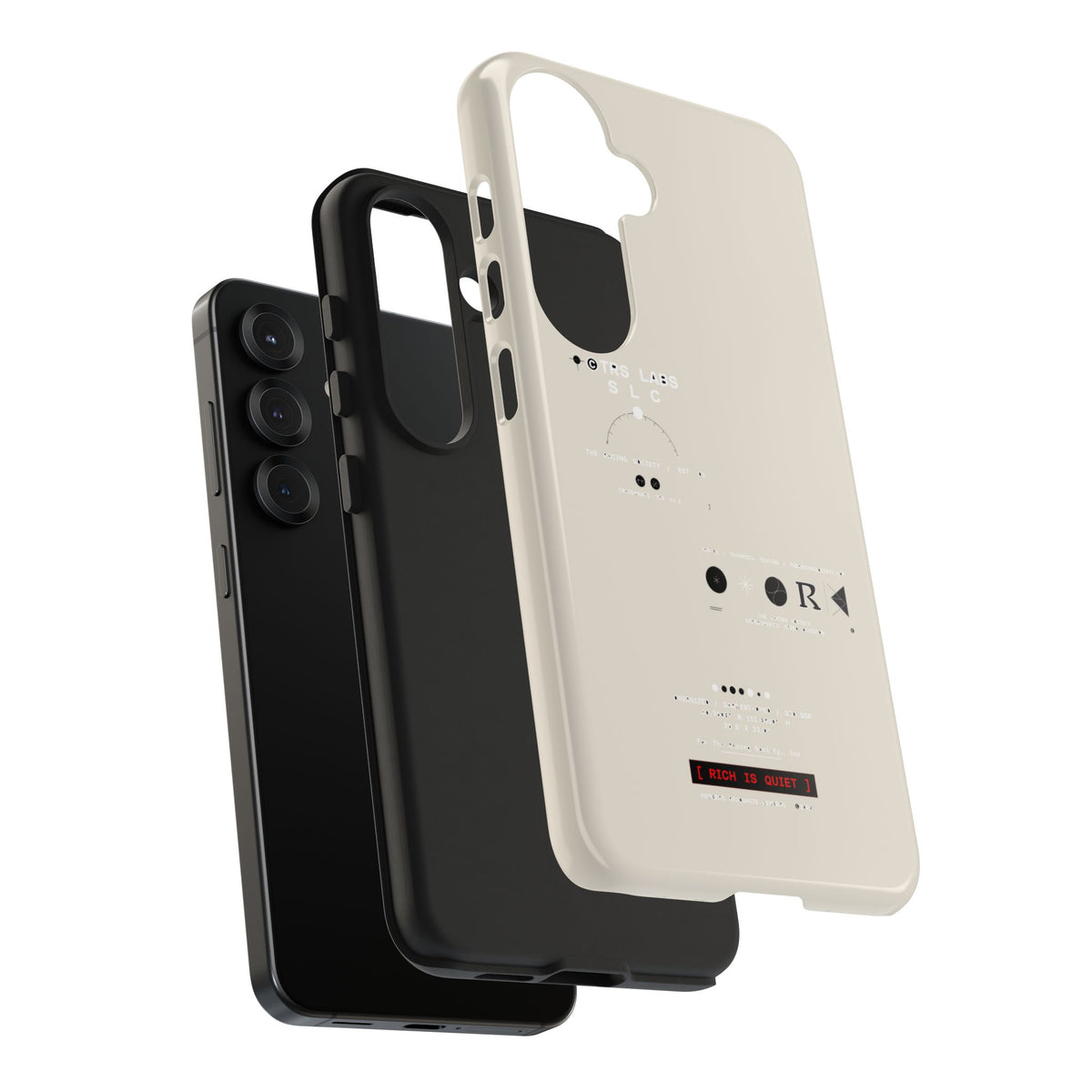 Rich Is Quiet Specimen — iPhone Tough Case