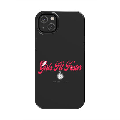 Girls Pit Faster Stopwatch — iPhone Tough Case