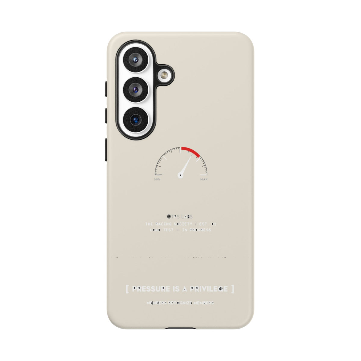 Pressure Is A Privilege — Samsung Galaxy Tough Case