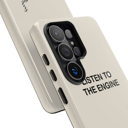 Listen To The Engine, Not The News — Samsung Galaxy Tough Case