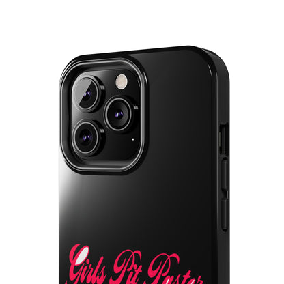 Girls Pit Faster Stopwatch — iPhone Tough Case