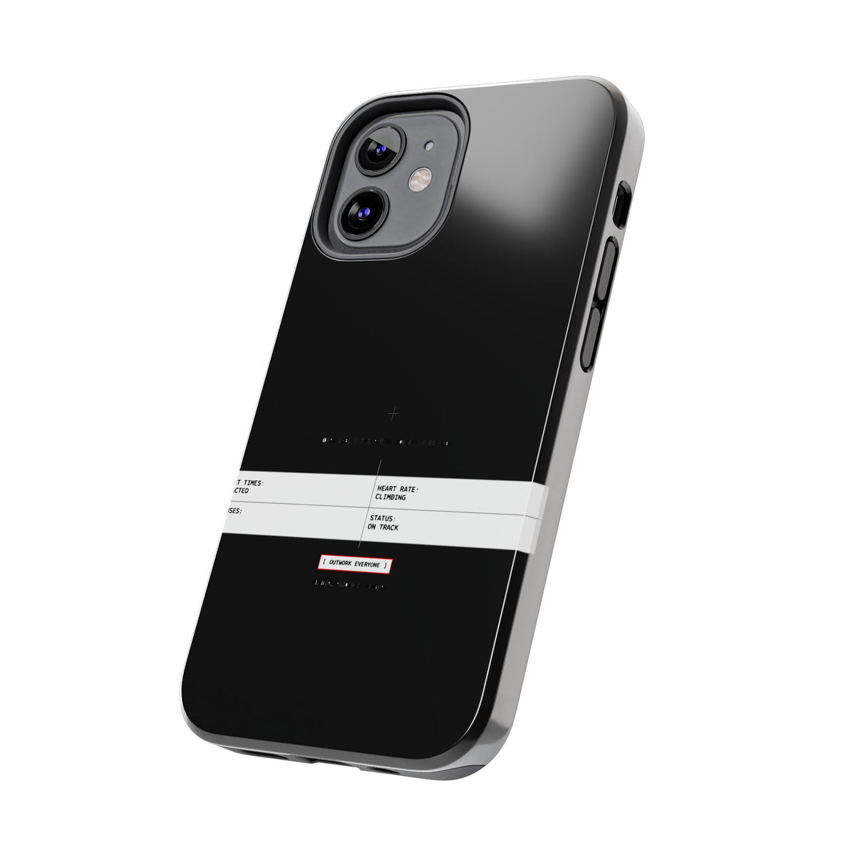 Split Times Redacted — iPhone Tough Case