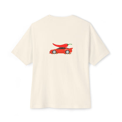 Too Hot To Handle — Oversized Boxy Tee