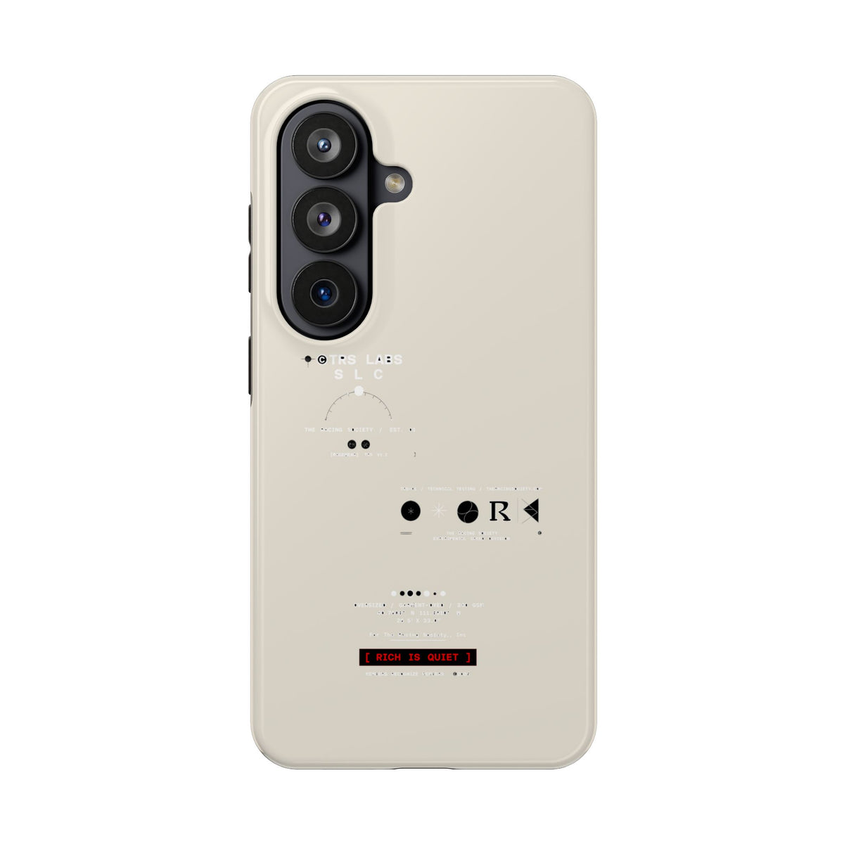 Rich Is Quiet Specimen — iPhone Tough Case