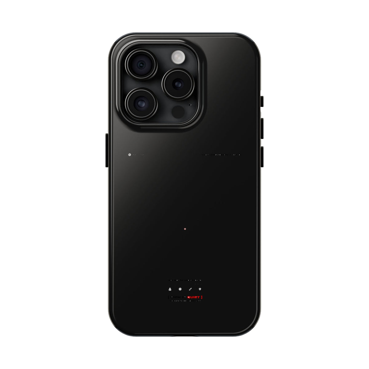 Rich Is Quiet — iPhone Tough Case
