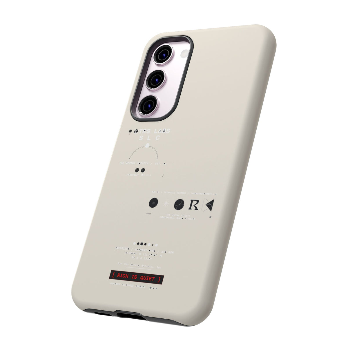 Rich Is Quiet Specimen — Samsung Galaxy Tough Case