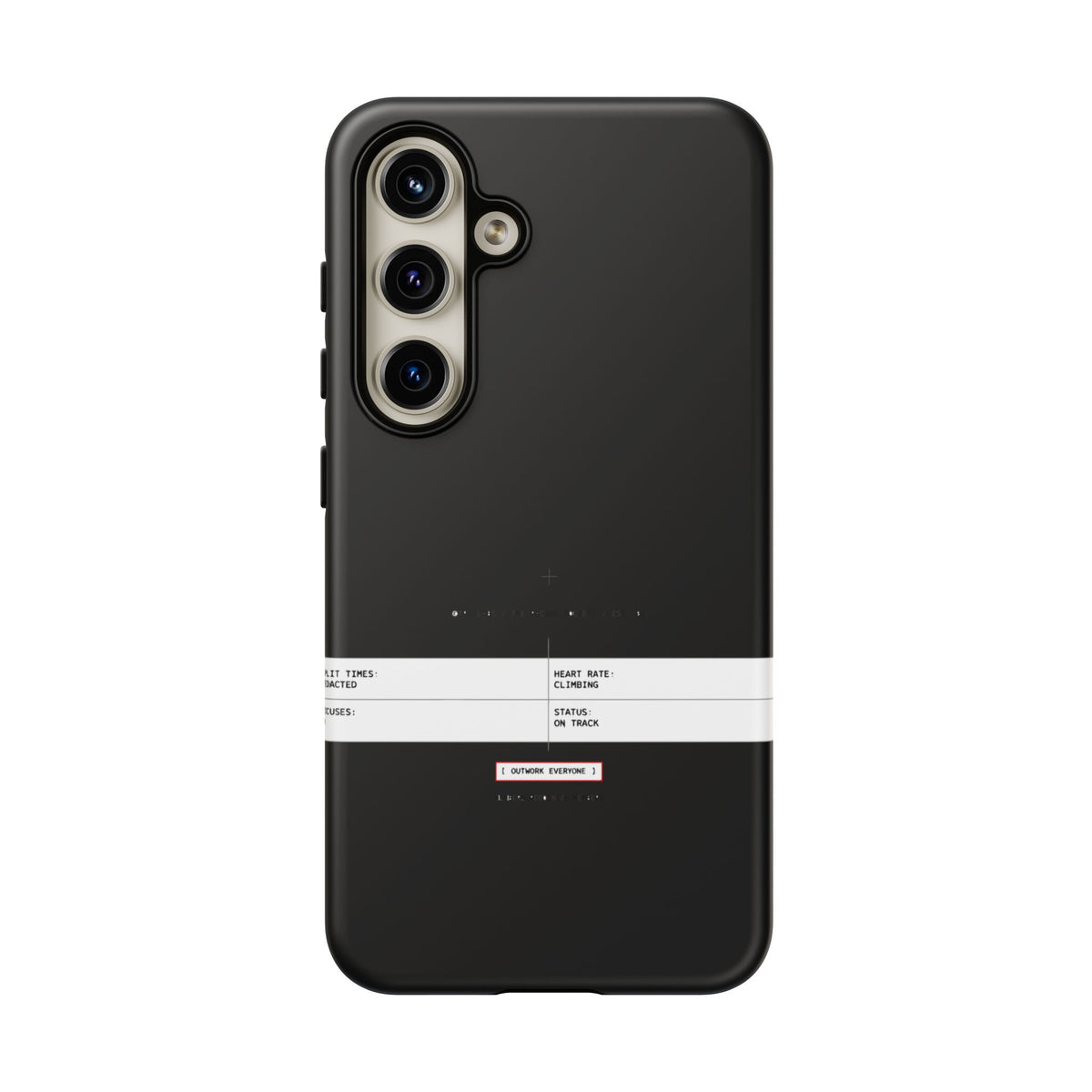 Split Times Redacted — Samsung Galaxy Tough Case