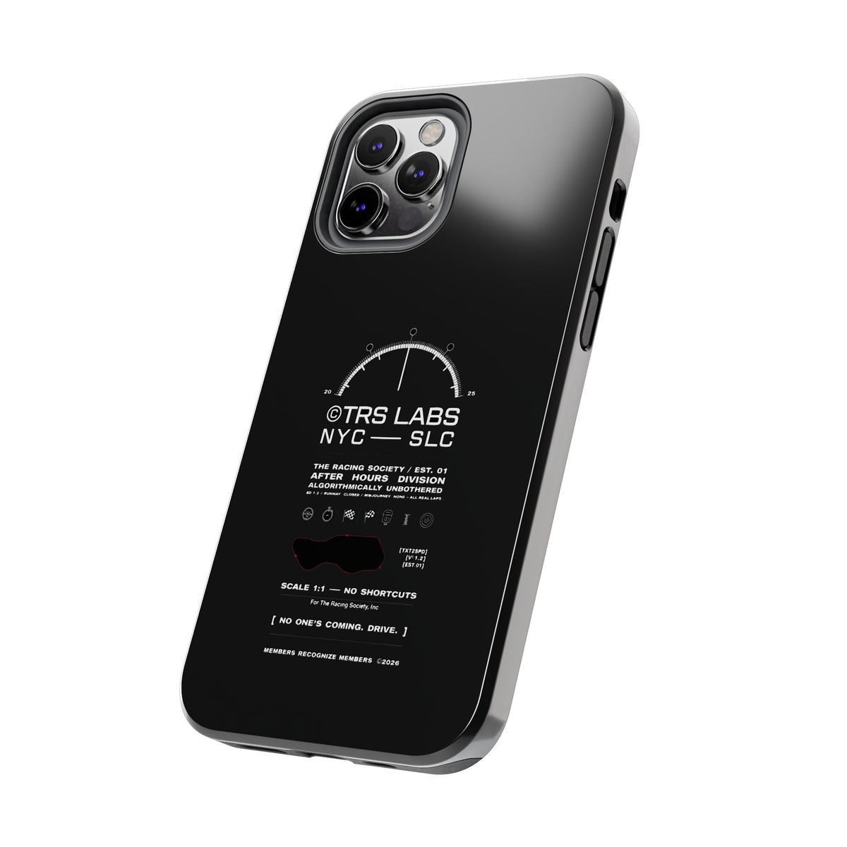 No One's Coming. Drive. — iPhone Tough Case