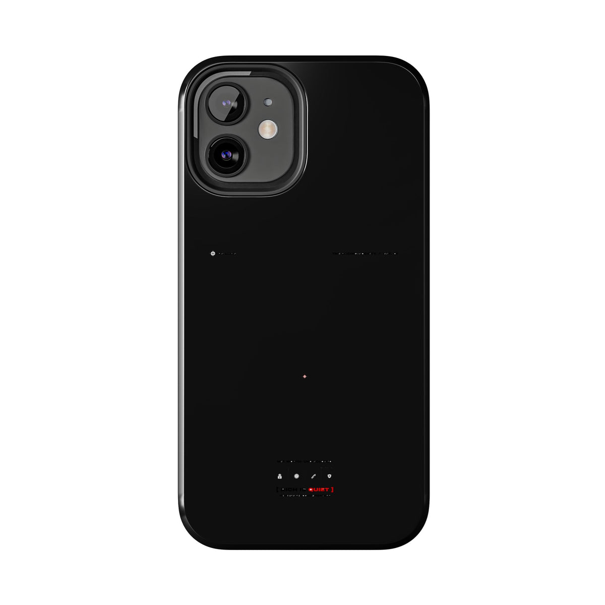 Rich Is Quiet — iPhone Tough Case