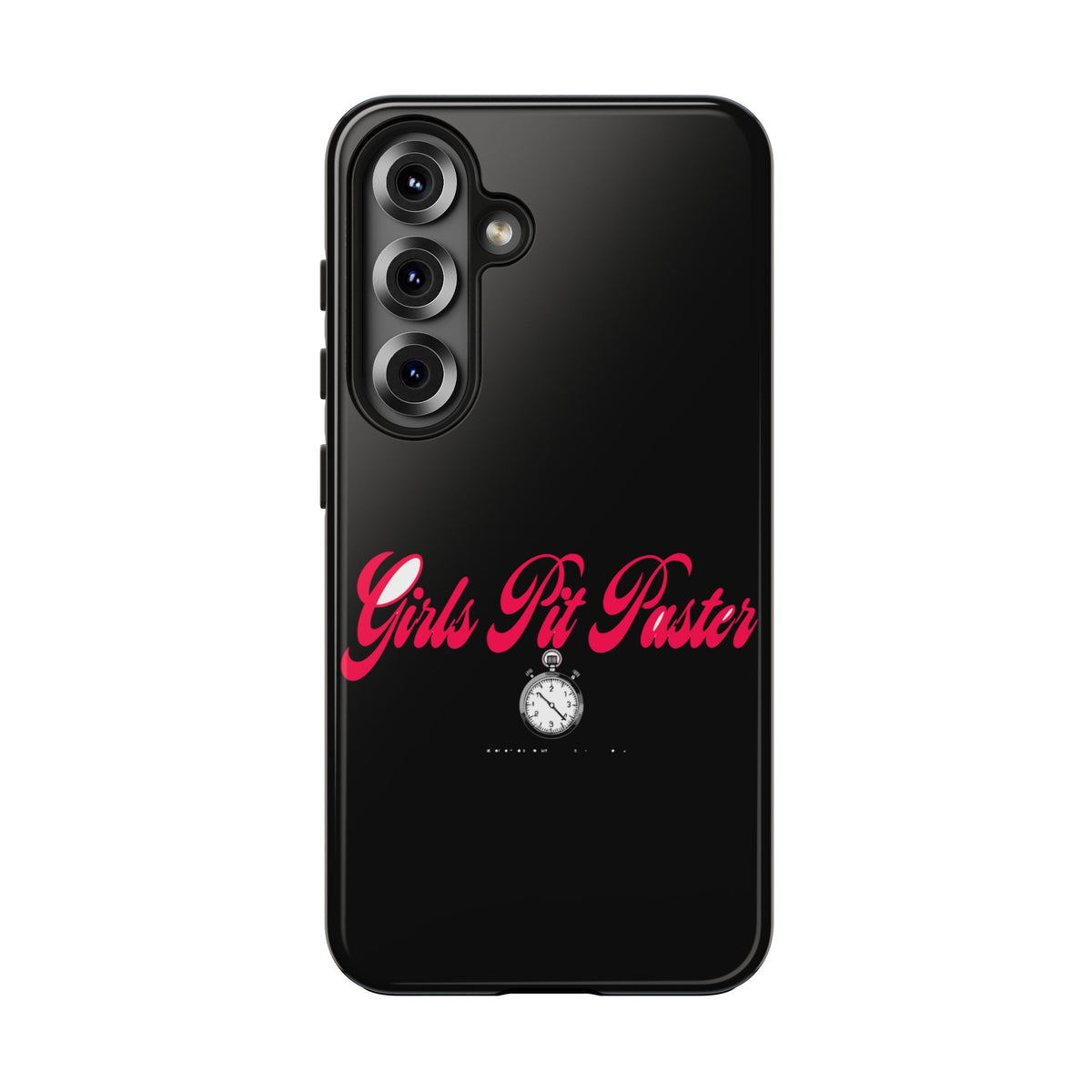 Girls Pit Faster Stopwatch — iPhone Tough Case