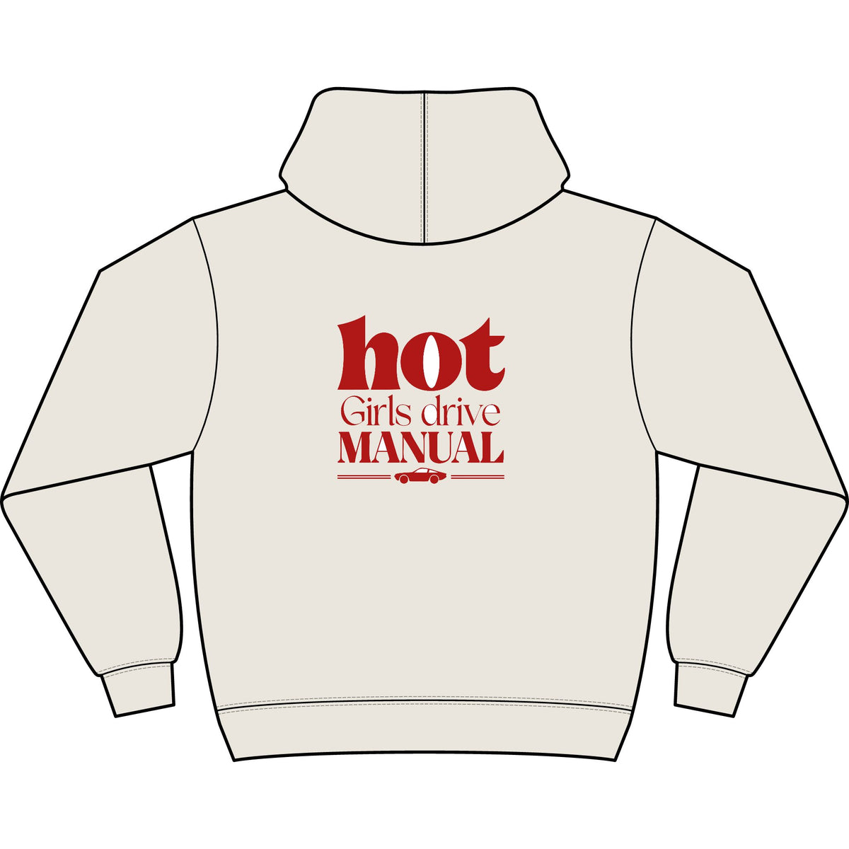 Hot Girls Drive Manual — Box Hoodie