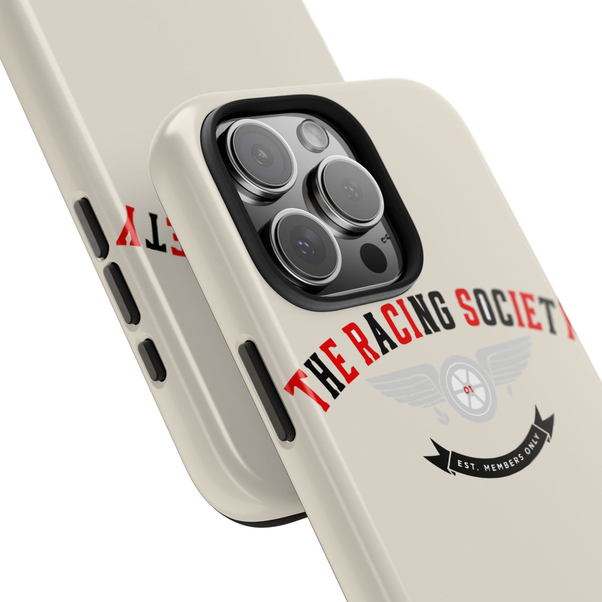 Racing Society Crest — iPhone Tough Case