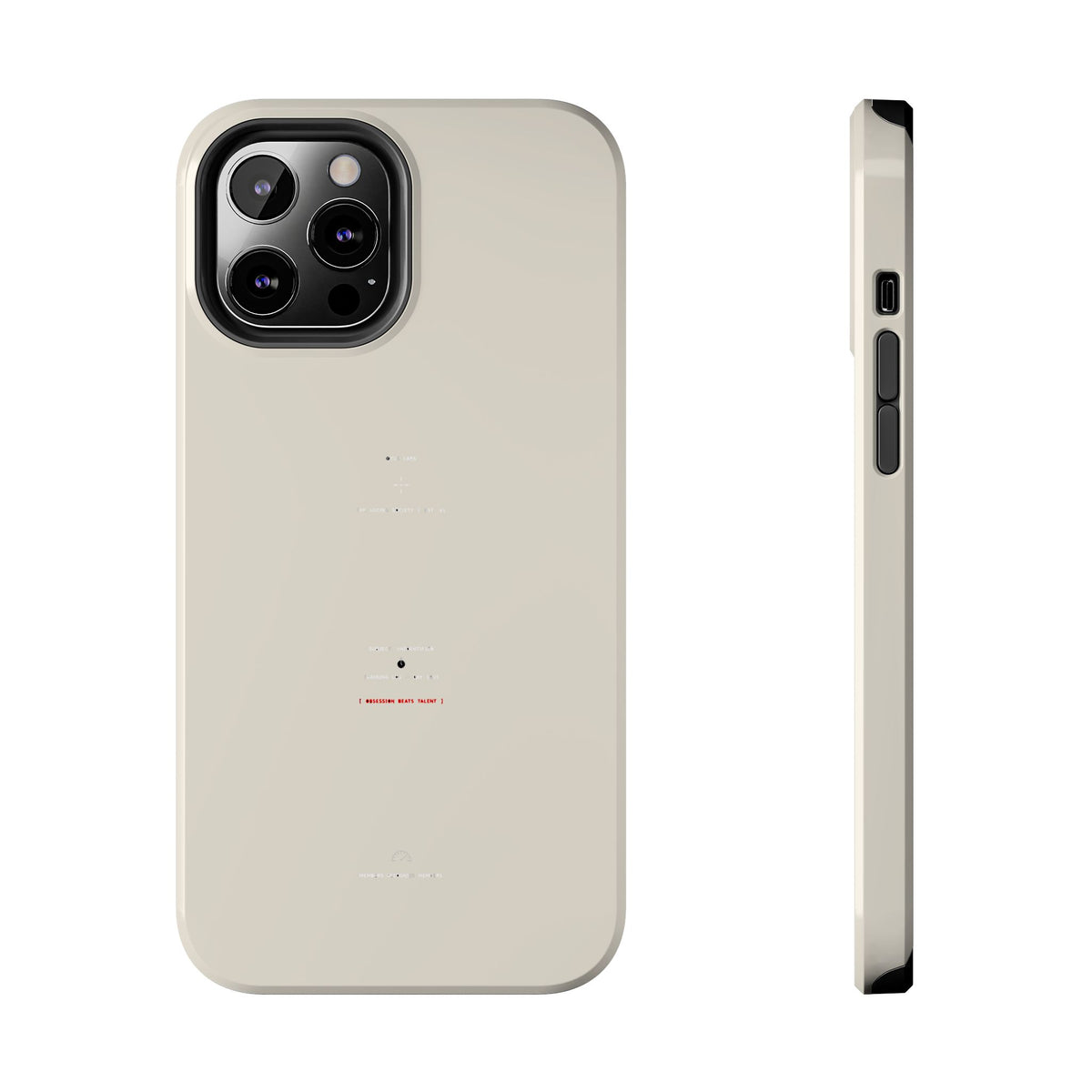 Obsession Has A Spine — iPhone Tough Case