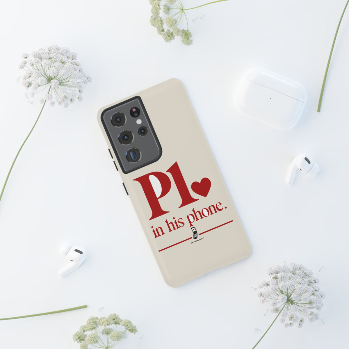 P1 In His Phone — Samsung Galaxy Tough Case
