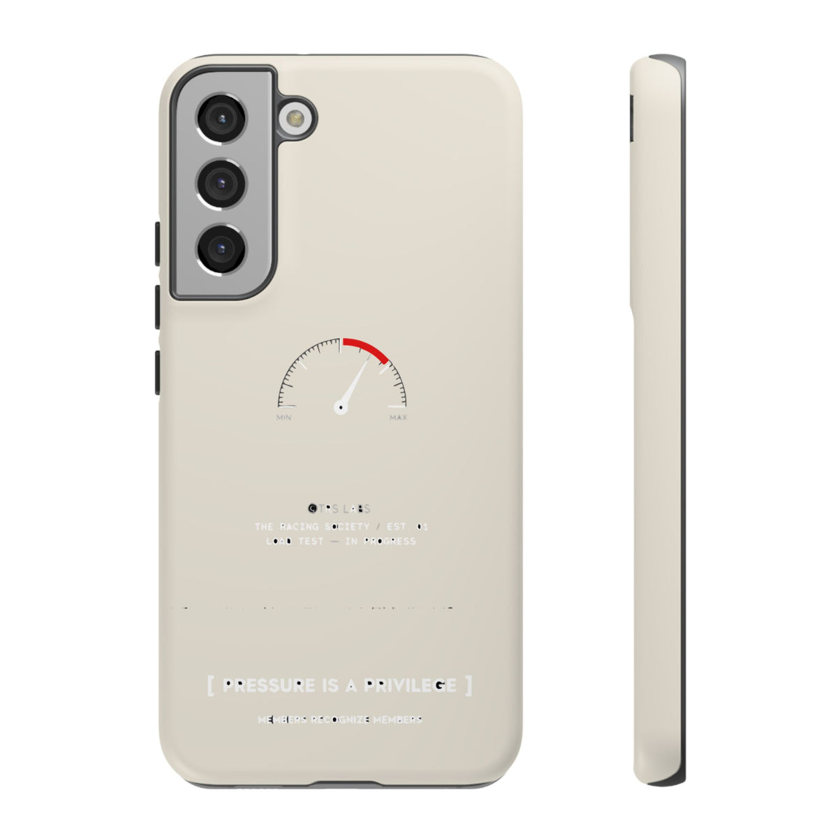 Pressure Is A Privilege — Samsung Galaxy Tough Case