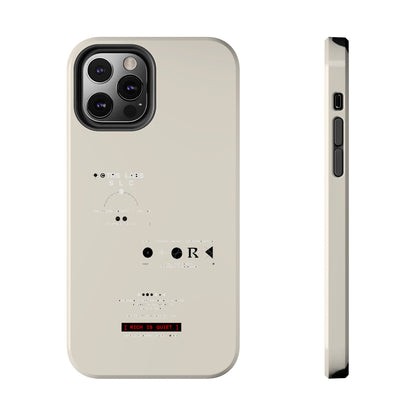 Rich Is Quiet Specimen — iPhone Tough Case