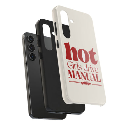 Hot Girls Drive Manual — iPhone Tough Case