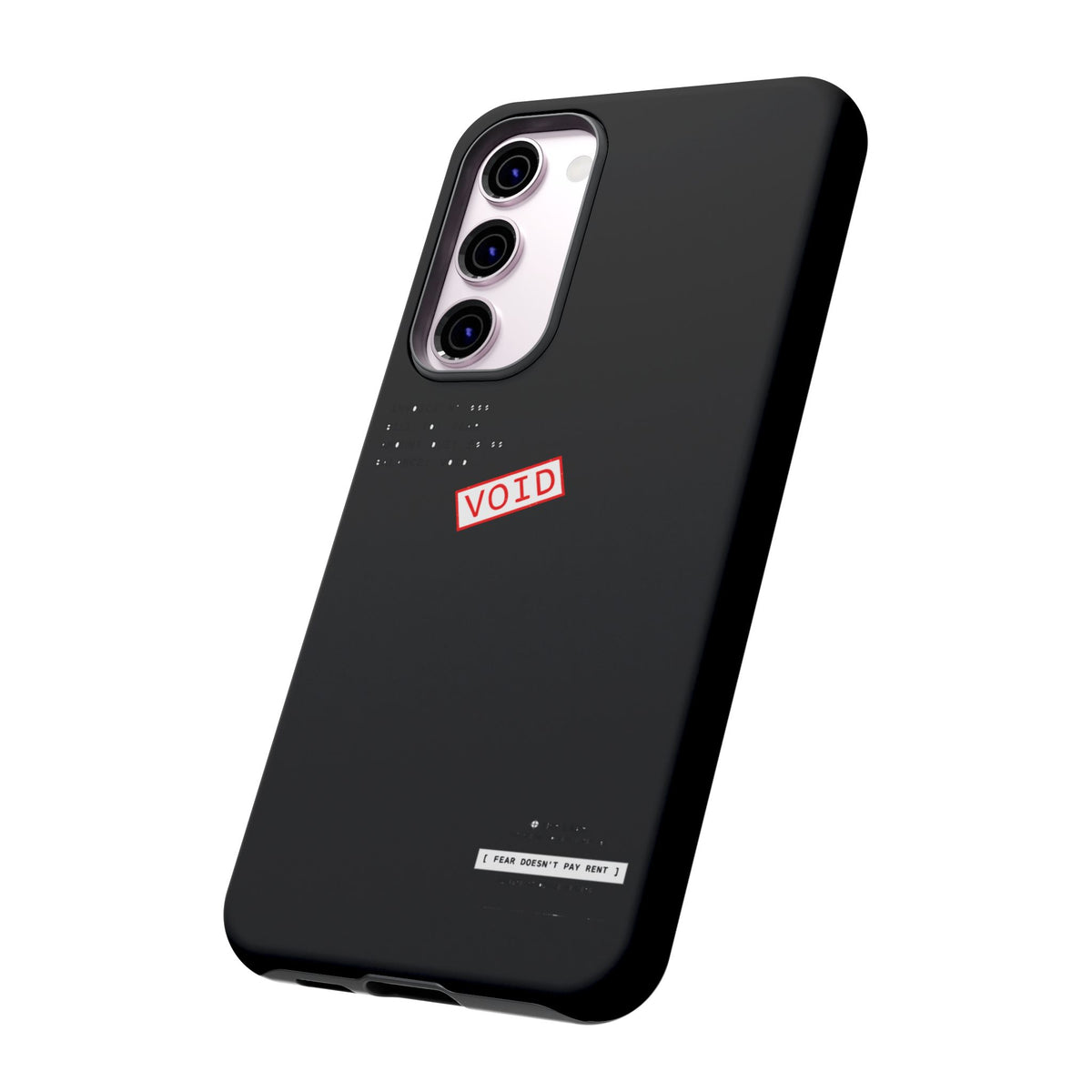 Fear Doesn't Pay Rent — Samsung Galaxy Tough Case