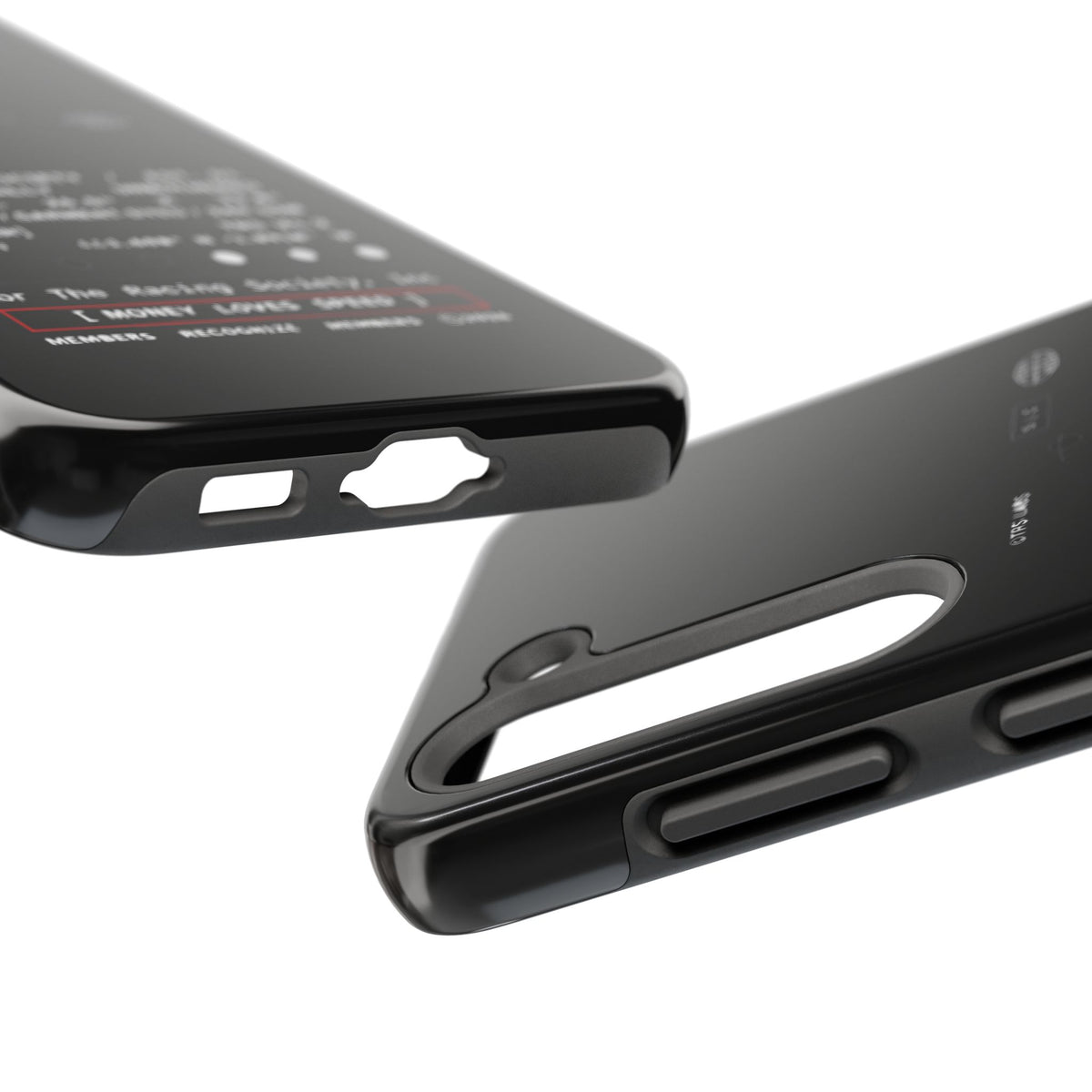 Money Loves Speed Spec — iPhone Tough Case