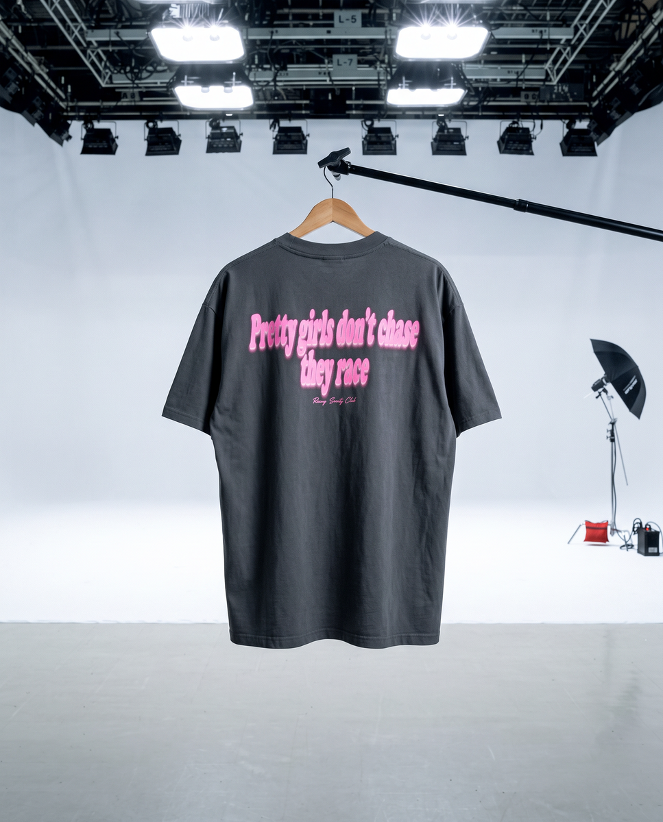 Pretty Girls Don't Chase They Race — hanger