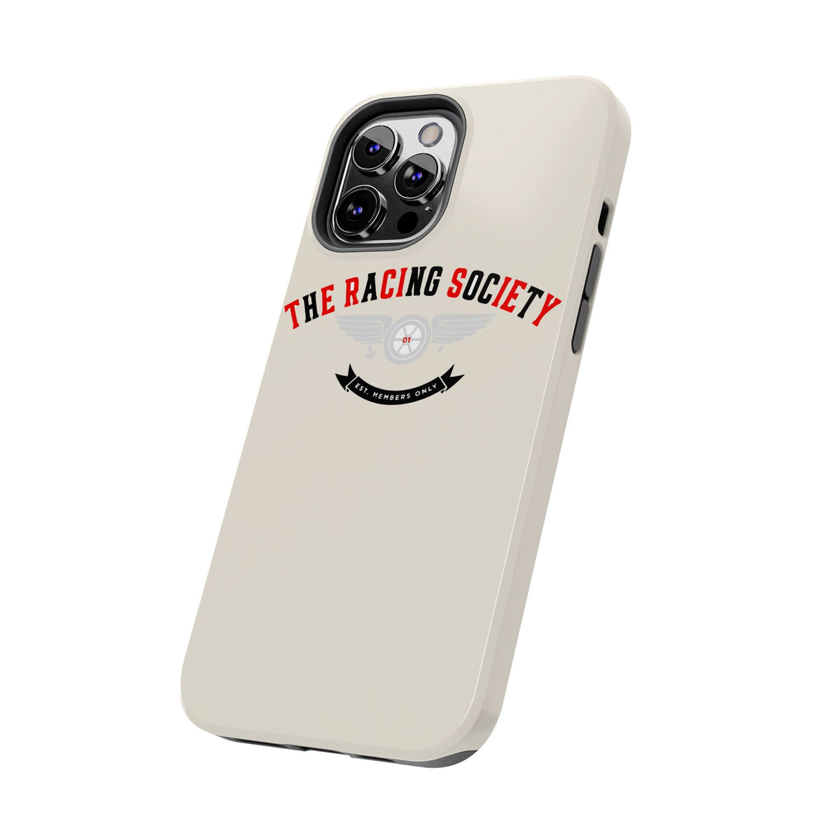 Racing Society Crest — iPhone Tough Case
